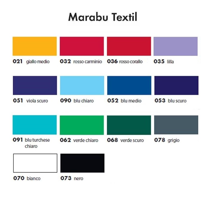 Colori per Tessuto Textil - Marabu